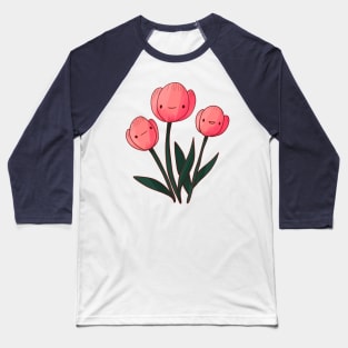 tulip illustration Baseball T-Shirt